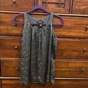 Tracy Reese Gray Embellished Women's Top